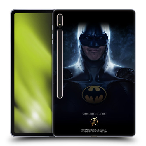 The Flash 2023 Poster Batman Soft Gel Case for Samsung Galaxy Tab S8 Plus