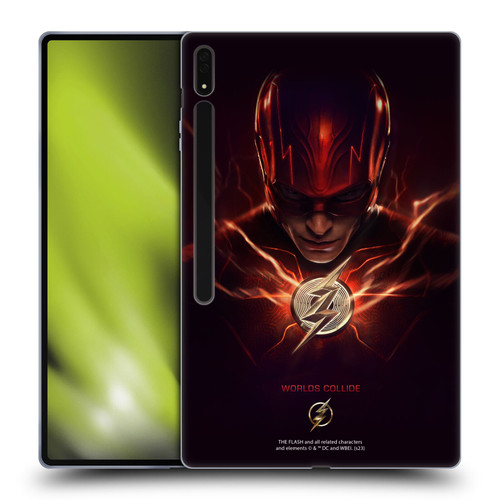 The Flash 2023 Poster Barry Allen Soft Gel Case for Samsung Galaxy Tab S8 Ultra