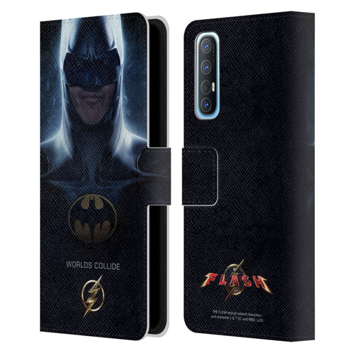 The Flash 2023 Poster Batman Leather Book Wallet Case Cover For OPPO Find X2 Neo 5G