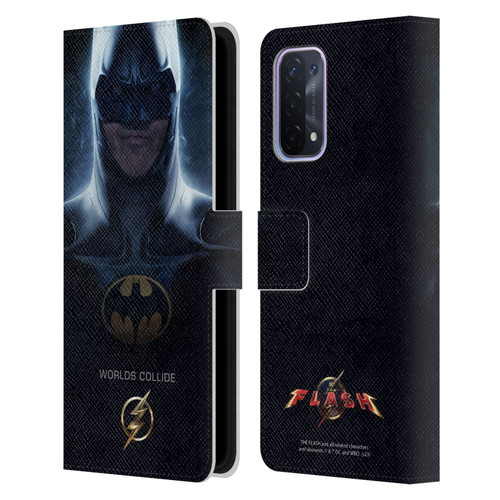The Flash 2023 Poster Batman Leather Book Wallet Case Cover For OPPO A54 5G