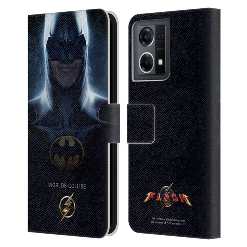 The Flash 2023 Poster Batman Leather Book Wallet Case Cover For OPPO Reno8 4G