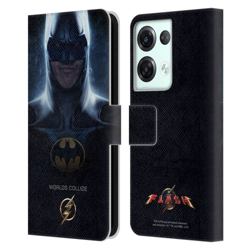 The Flash 2023 Poster Batman Leather Book Wallet Case Cover For OPPO Reno8 Pro