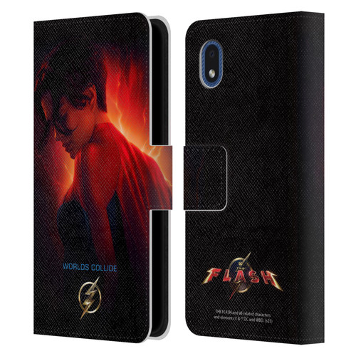 The Flash 2023 Poster Supergirl Leather Book Wallet Case Cover For Samsung Galaxy A01 Core (2020)