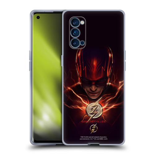 The Flash 2023 Poster Barry Allen Soft Gel Case for OPPO Reno 4 Pro 5G