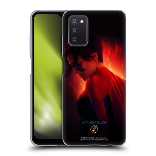 The Flash 2023 Poster Supergirl Soft Gel Case for Samsung Galaxy A03s (2021)