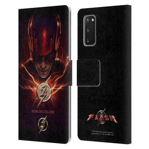 The Flash 2023 Poster Barry Allen Leather Book Wallet Case Cover For Samsung Galaxy S20 / S20 5G