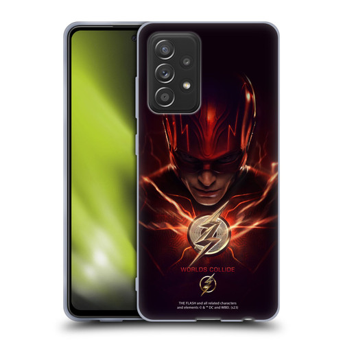 The Flash 2023 Poster Barry Allen Soft Gel Case for Samsung Galaxy A52 / A52s / 5G (2021)