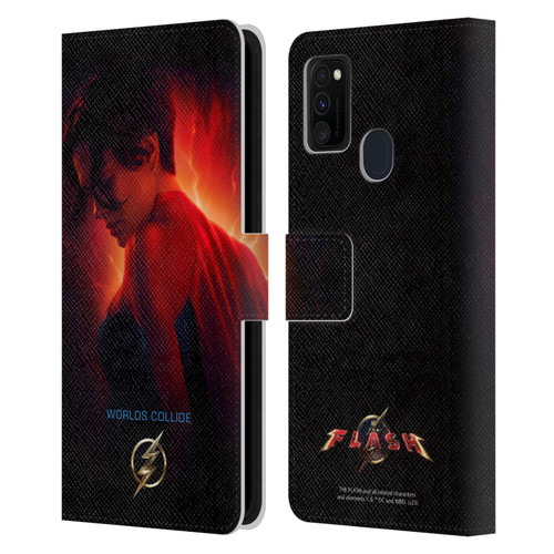 The Flash 2023 Poster Supergirl Leather Book Wallet Case Cover For Samsung Galaxy M30s (2019)/M21 (2020)
