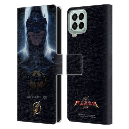 The Flash 2023 Poster Batman Leather Book Wallet Case Cover For Samsung Galaxy M33 (2022)