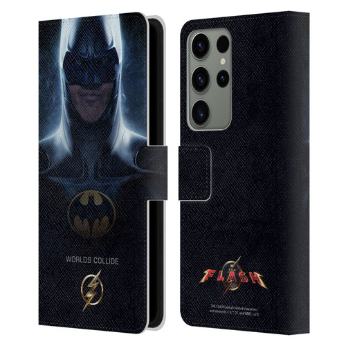 The Flash 2023 Poster Batman Leather Book Wallet Case Cover For Samsung Galaxy S23 Ultra 5G