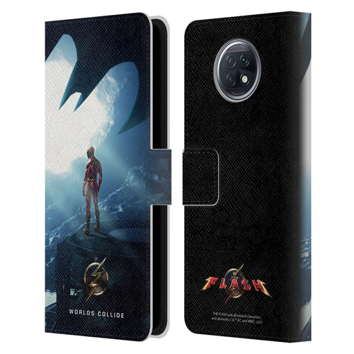 The Flash 2023 Poster Key Art Leather Book Wallet Case Cover For Xiaomi Redmi Note 9T 5G