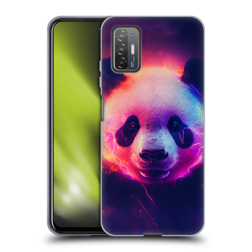 Wumples Cosmic Animals Panda Soft Gel Case for HTC Desire 21 Pro 5G