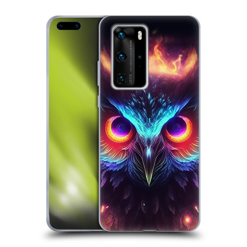 Wumples Cosmic Animals Owl Soft Gel Case for Huawei P40 Pro / P40 Pro Plus 5G