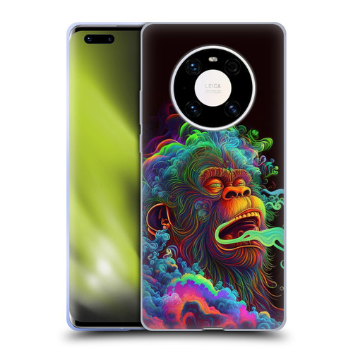 Wumples Cosmic Animals Clouded Monkey Soft Gel Case for Huawei Mate 40 Pro 5G