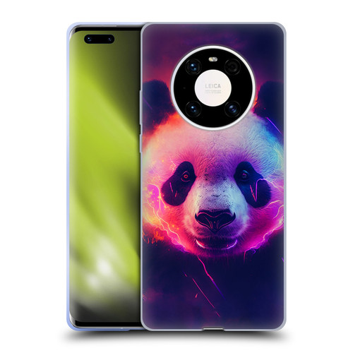 Wumples Cosmic Animals Panda Soft Gel Case for Huawei Mate 40 Pro 5G