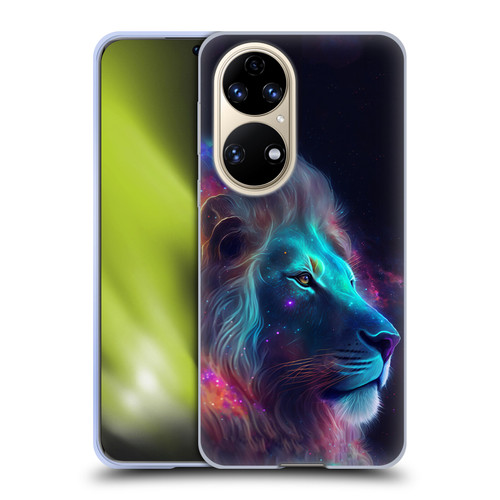 Wumples Cosmic Animals Lion Soft Gel Case for Huawei P50