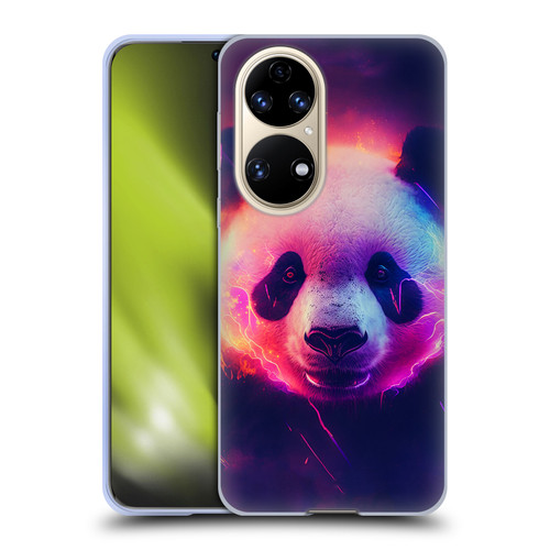 Wumples Cosmic Animals Panda Soft Gel Case for Huawei P50