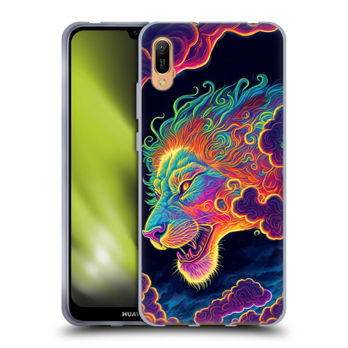 Wumples Cosmic Animals Clouded Lion Soft Gel Case for Huawei Y6 Pro (2019)