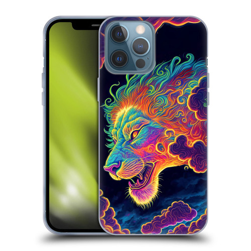 Wumples Cosmic Animals Clouded Lion Soft Gel Case for Apple iPhone 13 Pro Max