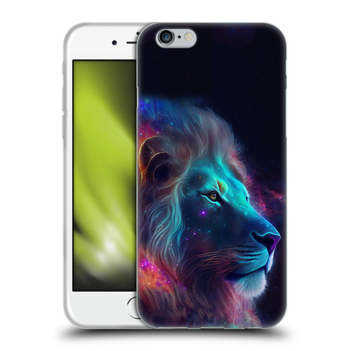 Wumples Cosmic Animals Lion Soft Gel Case for Apple iPhone 6 / iPhone 6s