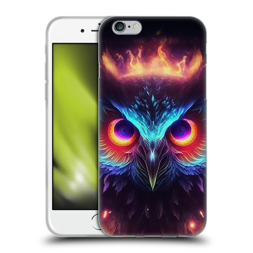 Wumples Cosmic Animals Owl Soft Gel Case for Apple iPhone 6 / iPhone 6s