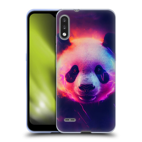 Wumples Cosmic Animals Panda Soft Gel Case for LG K22