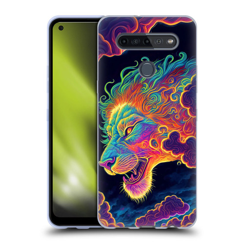 Wumples Cosmic Animals Clouded Lion Soft Gel Case for LG K51S