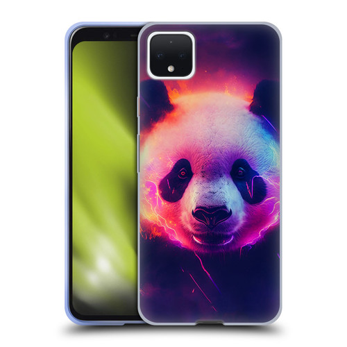Wumples Cosmic Animals Panda Soft Gel Case for Google Pixel 4 XL