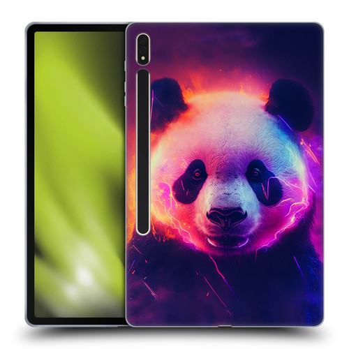 Wumples Cosmic Animals Panda Soft Gel Case for Samsung Galaxy Tab S8 Plus
