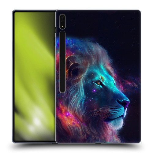 Wumples Cosmic Animals Lion Soft Gel Case for Samsung Galaxy Tab S8 Ultra