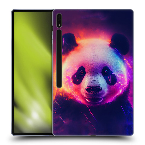 Wumples Cosmic Animals Panda Soft Gel Case for Samsung Galaxy Tab S8 Ultra