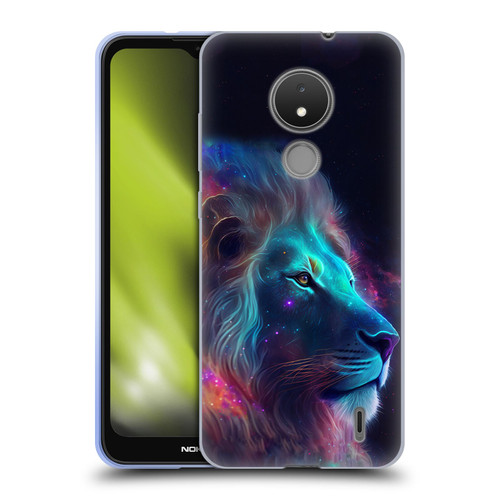 Wumples Cosmic Animals Lion Soft Gel Case for Nokia C21