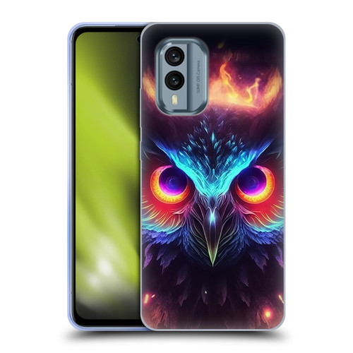 Wumples Cosmic Animals Owl Soft Gel Case for Nokia X30