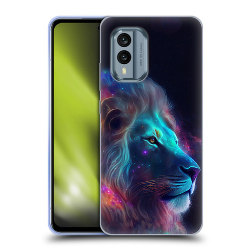 Wumples Cosmic Animals Lion Soft Gel Case for Nokia X30