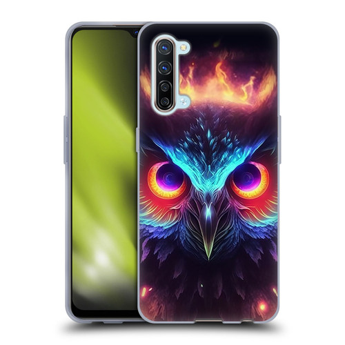 Wumples Cosmic Animals Owl Soft Gel Case for OPPO Find X2 Lite 5G
