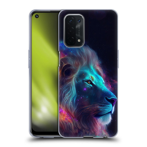 Wumples Cosmic Animals Lion Soft Gel Case for OPPO A54 5G