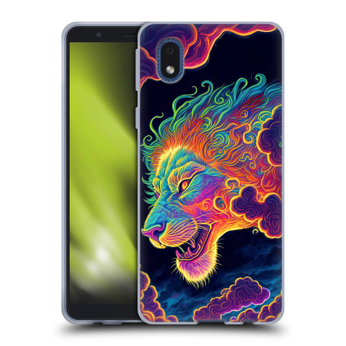 Wumples Cosmic Animals Clouded Lion Soft Gel Case for Samsung Galaxy A01 Core (2020)