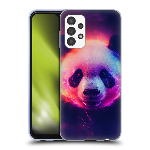 Wumples Cosmic Animals Panda Soft Gel Case for Samsung Galaxy A13 (2022)