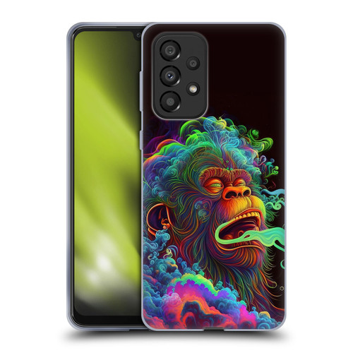 Wumples Cosmic Animals Clouded Monkey Soft Gel Case for Samsung Galaxy A33 5G (2022)