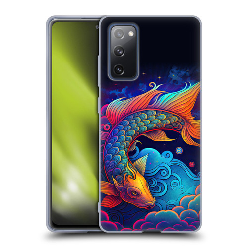 Wumples Cosmic Animals Clouded Koi Fish Soft Gel Case for Samsung Galaxy S20 FE / 5G