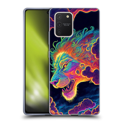 Wumples Cosmic Animals Clouded Lion Soft Gel Case for Samsung Galaxy S10 Lite