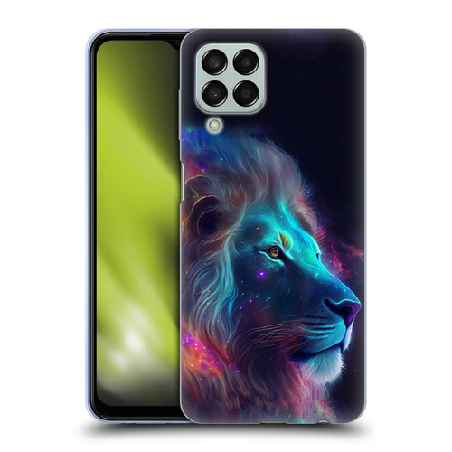Wumples Cosmic Animals Lion Soft Gel Case for Samsung Galaxy M33 (2022)