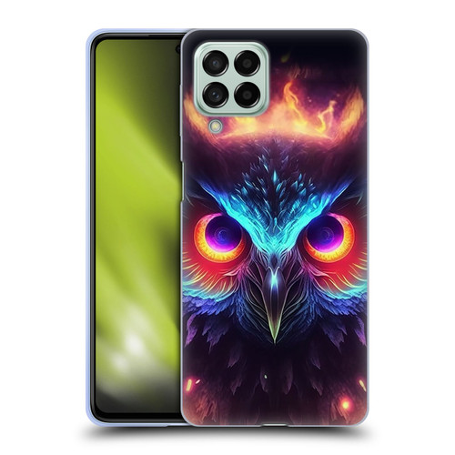 Wumples Cosmic Animals Owl Soft Gel Case for Samsung Galaxy M53 (2022)