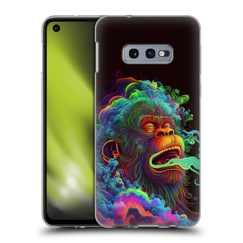 Wumples Cosmic Animals Clouded Monkey Soft Gel Case for Samsung Galaxy S10e