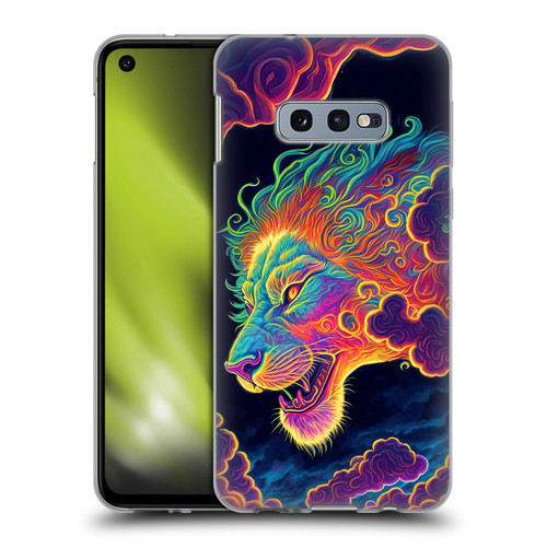 Wumples Cosmic Animals Clouded Lion Soft Gel Case for Samsung Galaxy S10e