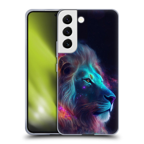 Wumples Cosmic Animals Lion Soft Gel Case for Samsung Galaxy S22 5G