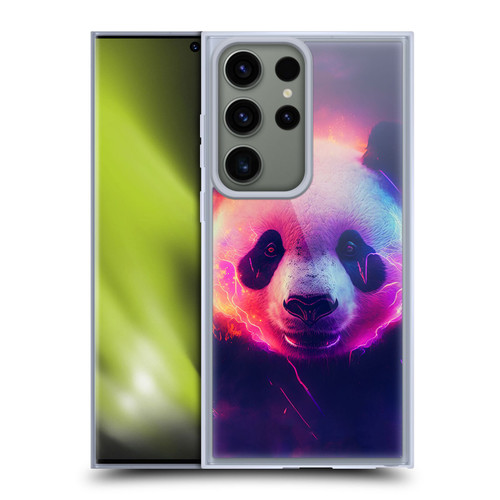 Wumples Cosmic Animals Panda Soft Gel Case for Samsung Galaxy S23 Ultra 5G