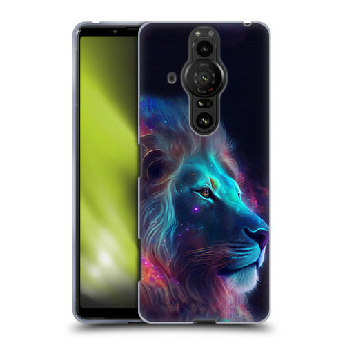 Wumples Cosmic Animals Lion Soft Gel Case for Sony Xperia Pro-I