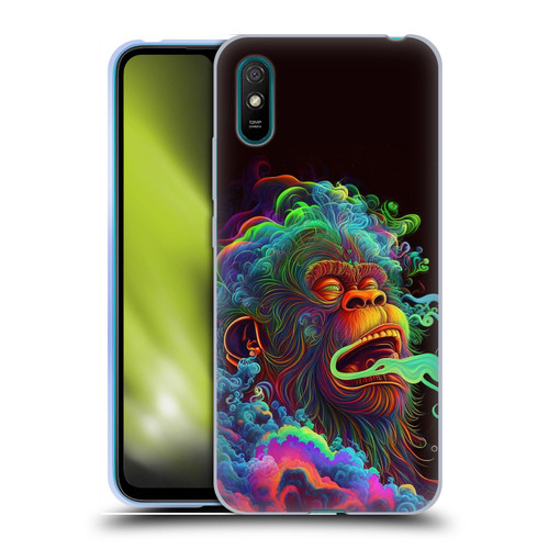 Wumples Cosmic Animals Clouded Monkey Soft Gel Case for Xiaomi Redmi 9A / Redmi 9AT