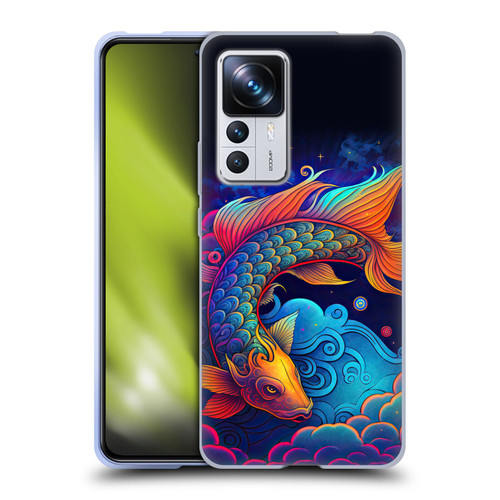 Wumples Cosmic Animals Clouded Koi Fish Soft Gel Case for Xiaomi 12T Pro